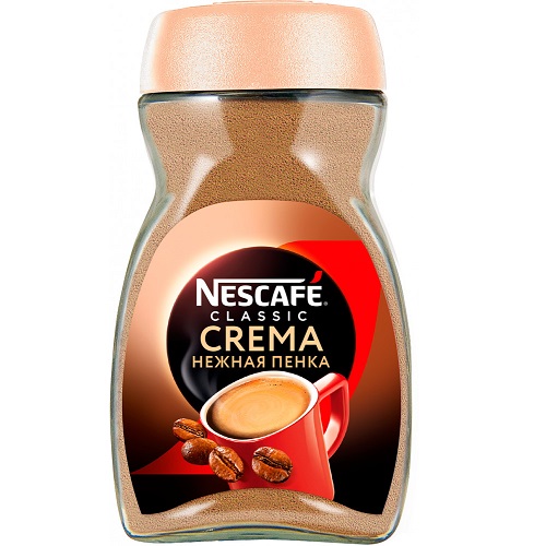 Nescafe Classic Crema, растворимый, 95 гр